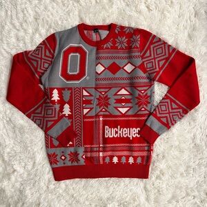 The Ohio State University Holiday Sweater - like new! Sz. Medium ❤️🤍